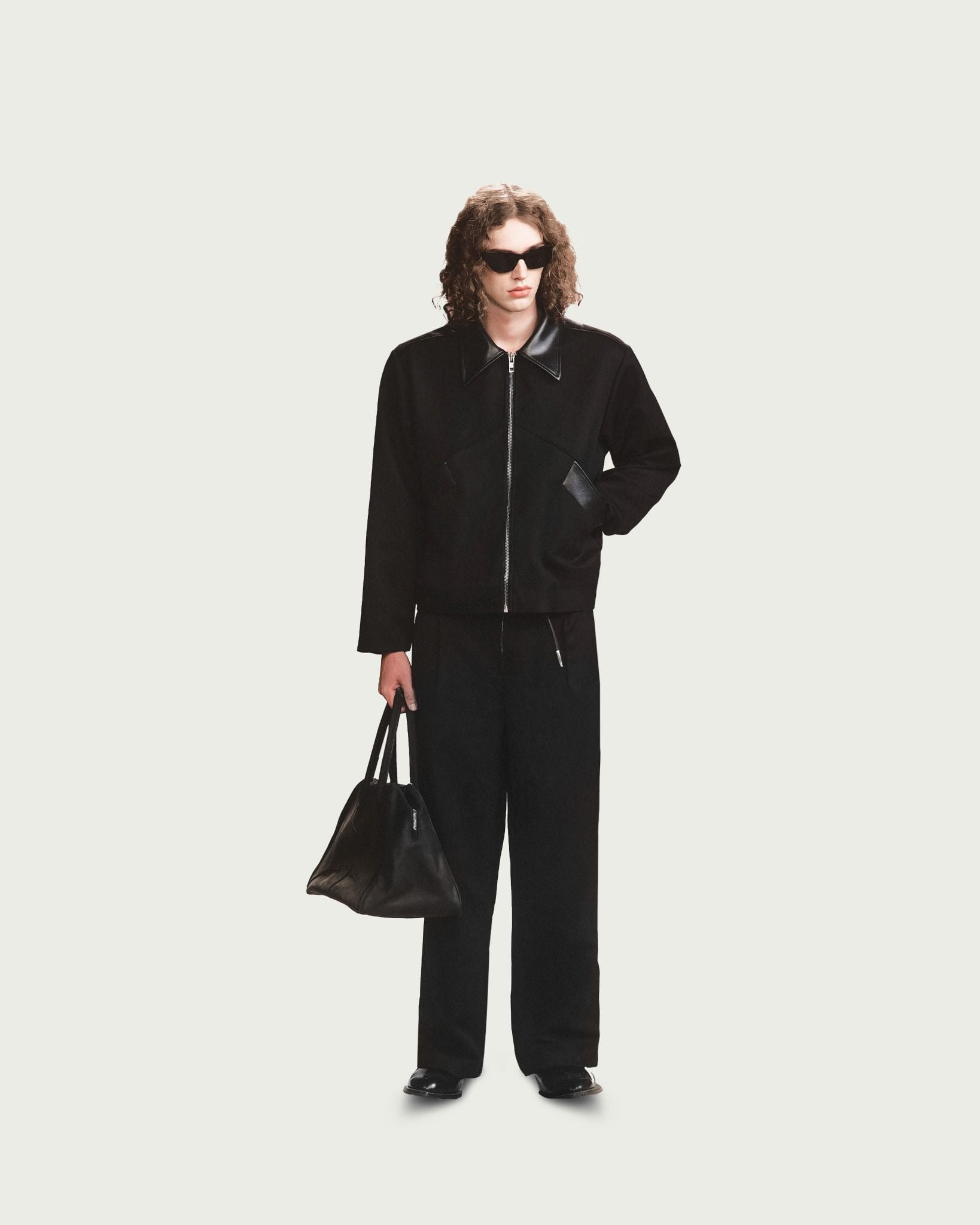  ALMV | OVERLAP ZIP JACKET 