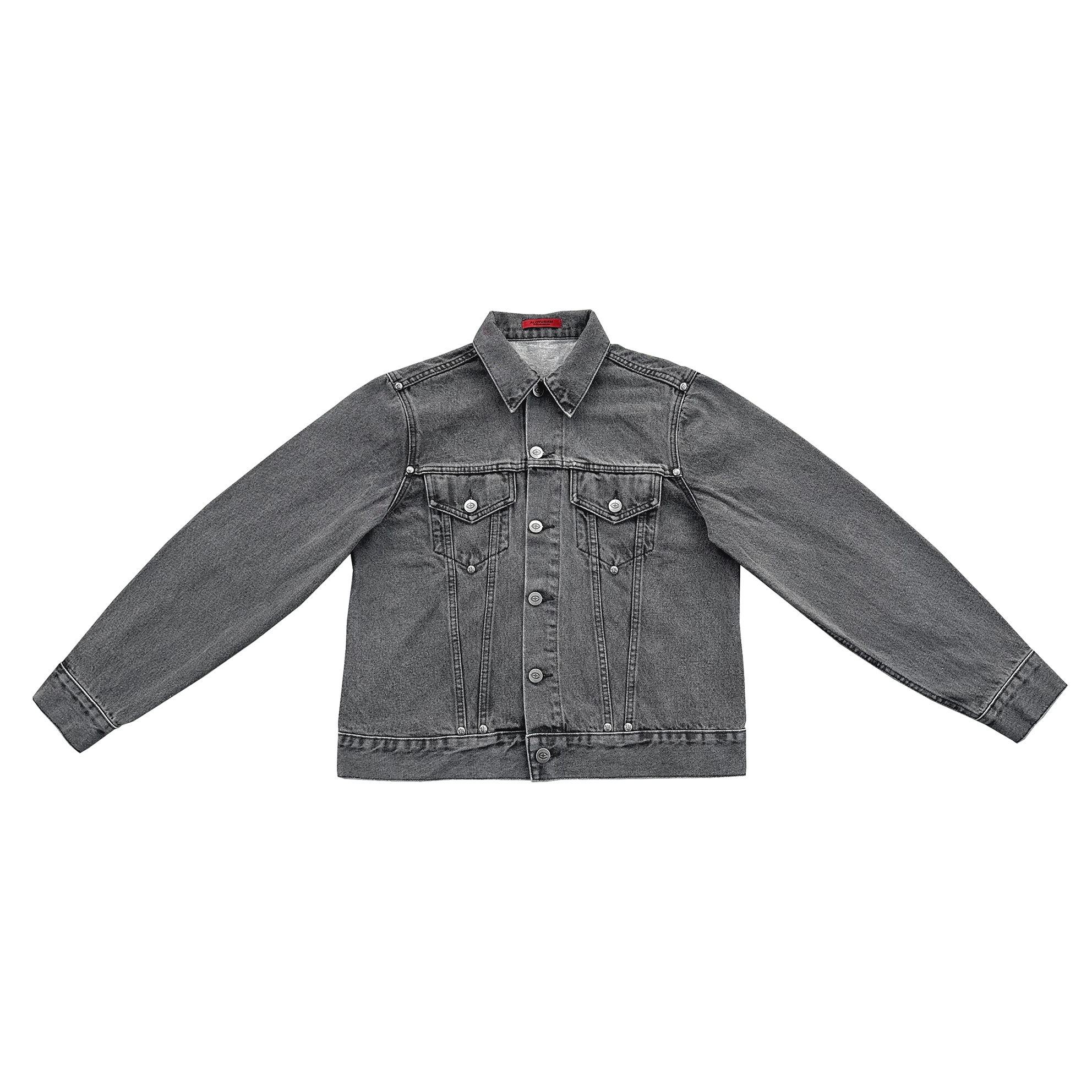 ALCYUS | RIVET SIGNATURE GREY JACKET – Alcyusism