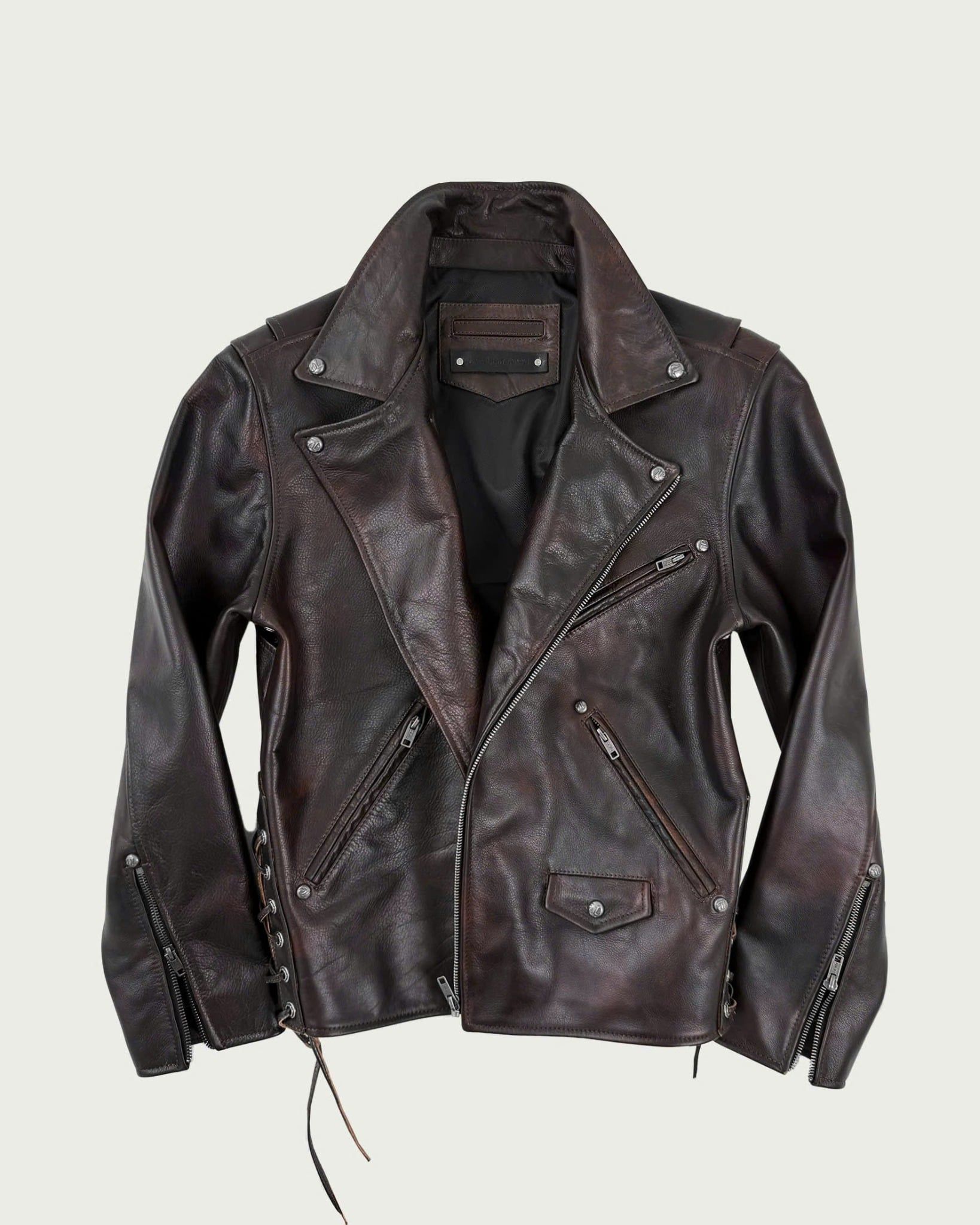 ALCYUS | LEATHER R/BIKER JACKET