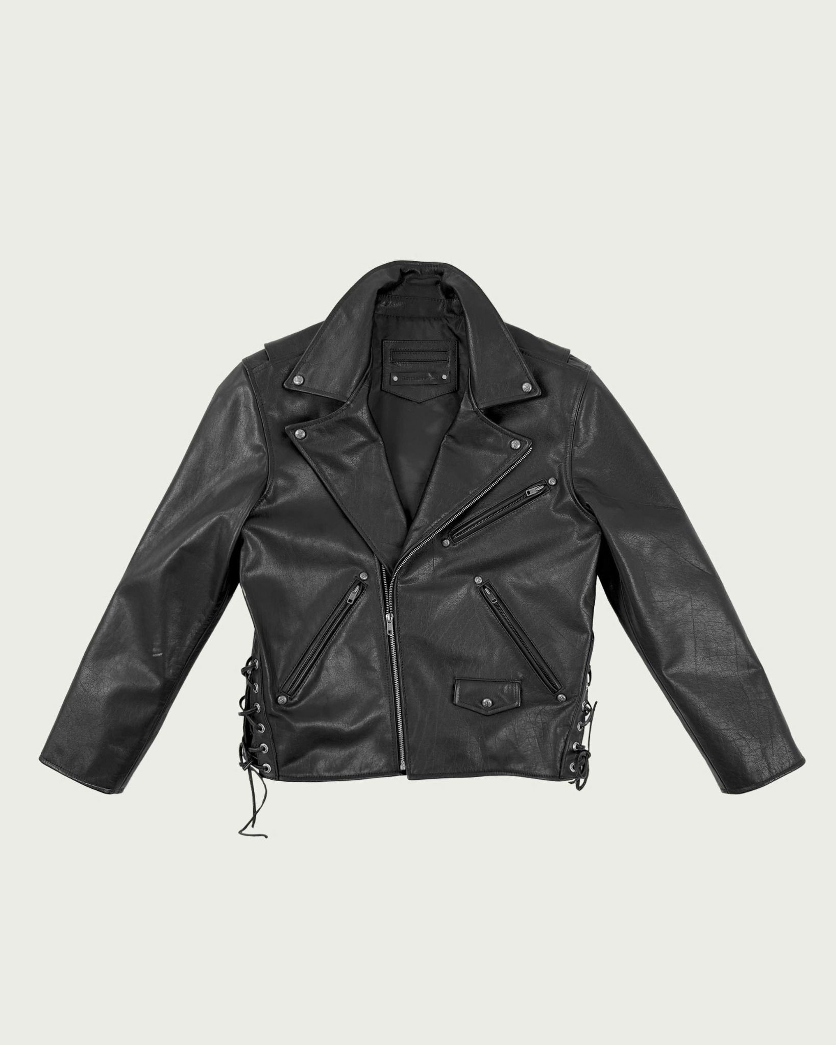 ALCYUS | LEATHER R/BIKER JACKET