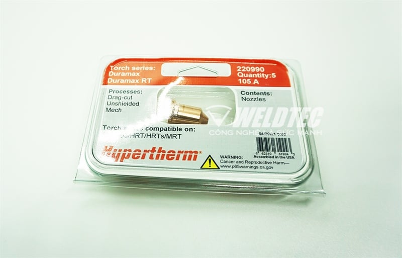 Bép cắt plasma PWX105 220990 hypertherm