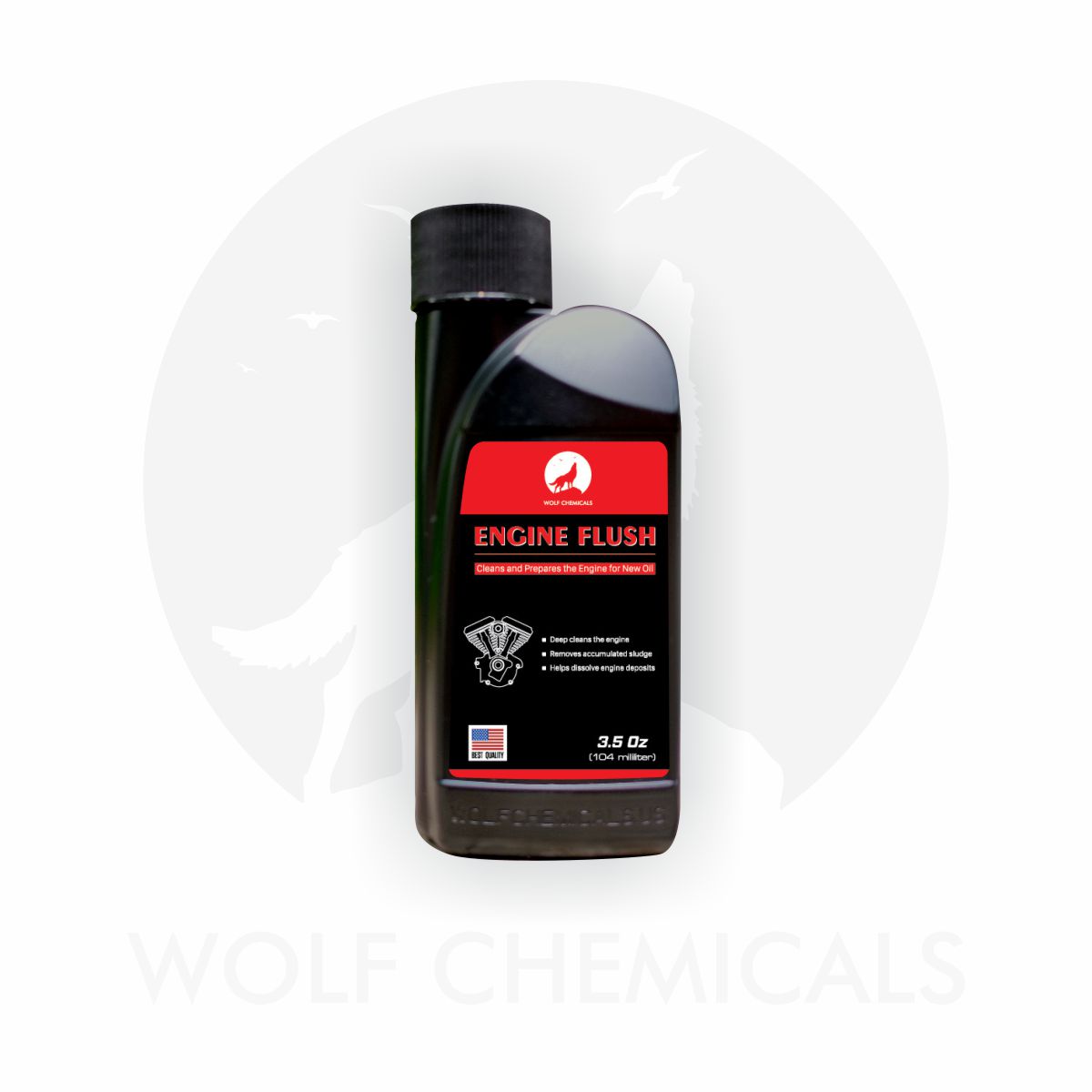 Phụ gia sói Wolf Chemicals Engine Flush súc rửa động cơ