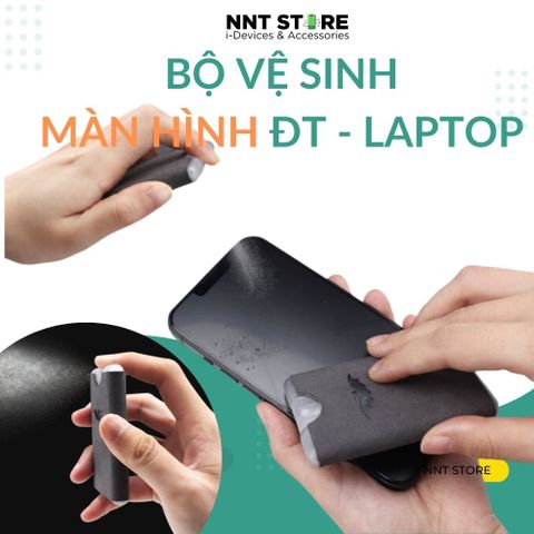  Bình xịt vệ sinh điện thoại , bộ dụng cụ lau màn hình Batman 