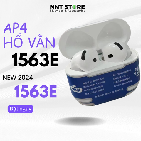  Tai Nghe hổ vằn Airpods 4 Louda 1563E - Chống ồn ANC xuyên âm 