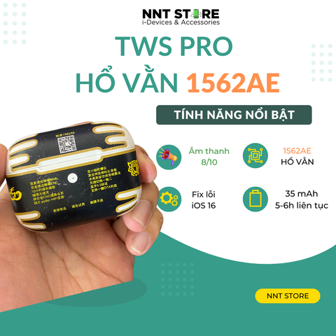  Tai Nghe Airpods Pro Louda hổ vằn 1562AE mới nhất 2022 - Âm thanh không gian thực 