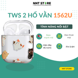  Tai Nghe Airpods 2 Louda 1562M - Hổ Vằn Pin 8h 