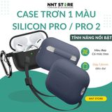  Vỏ Bảo Vệ Hộp Sạc Tai Nghe Kết Nối Bluetooth Bằng Silicon Kèm Móc Khóa Tiện Dụng Cho Airpods Pro, Pro 2 