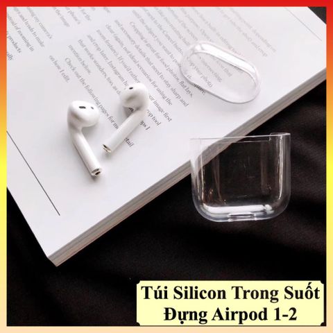  Vỏ đựng Airpods 2 trong suốt 