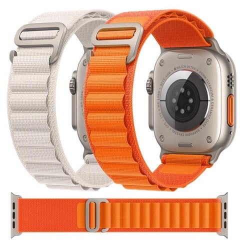  Dây Vải Alpine Canvas Loops Đeo Tay Thể Thao Dành Cho Apple Watch, H10 Ultra Ultra 49mm 45mm 44mm 42mm 