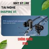  Tai nghe Bluetooth không dây INSPIRE V1 xuyên âm chống ồn chủ động 