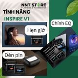  Tai nghe Bluetooth không dây INSPIRE V1 xuyên âm chống ồn chủ động 
