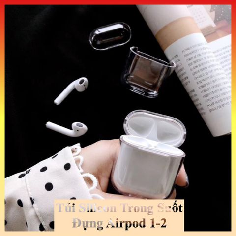  Vỏ đựng Airpods 2 trong suốt 