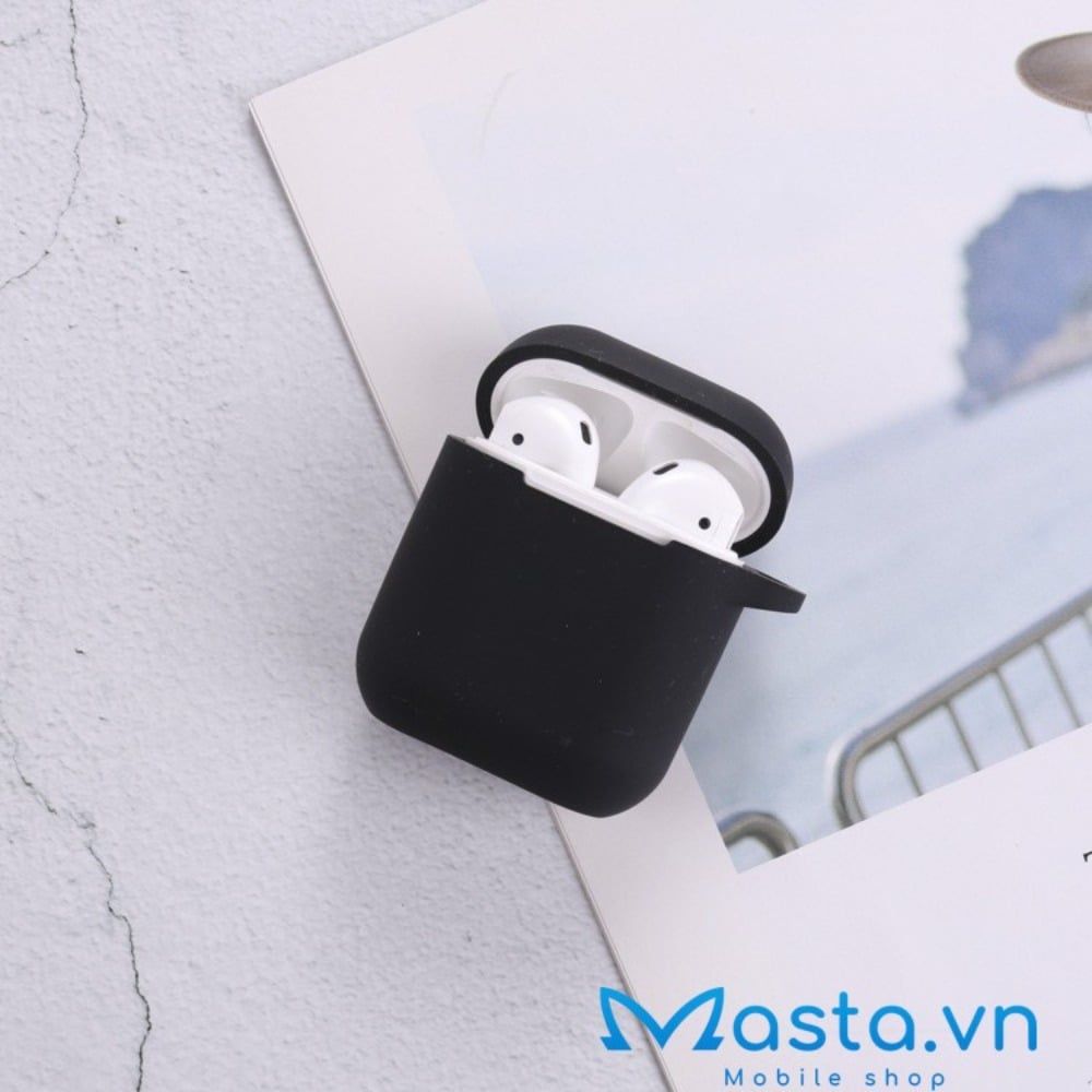 hộp vỏ đựng tai nghe Vỏ Bảo Vệ Hộp Sạc Tai Nghe Kết Nối Bluetooth Bằng Silicon Kèm Móc