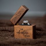 ENGRAVED SECRET ENGAGEMENT RING BOX - WGH65