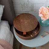 PERSONALISED JEWELLERY WOODEN BOX - WGH49