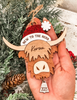 Highland Cow Ornament