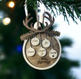Gingerbread Family Ornament