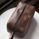 TOILETRY LEATHER BAG DOPP KIT FOR MEN - LGH30