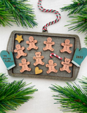 Family Ornament Personalized Gingerbread