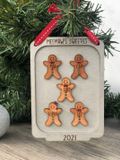 Family Ornament Personalized Gingerbread