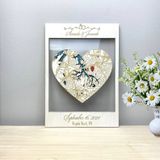Unique Wedding Gift for Couple, Personalized Engagement Map Heart Art, Newly Wed Gifts, Custom Coordinates Map Any Location