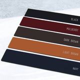 PERSONALISED MEDIUM HARD LEATHER GLASSES CASE - LGH15