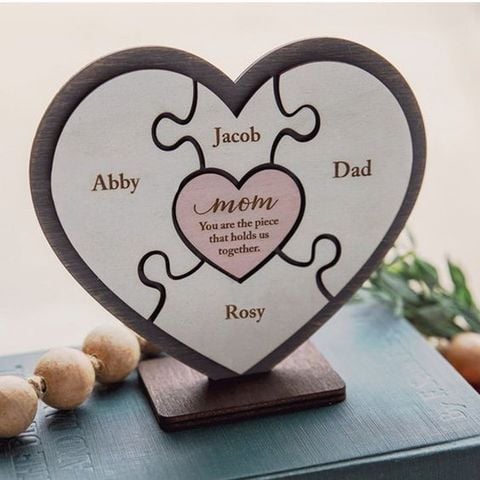 PERSONALISED PUZZEL PIECE SIGN SMALL - WGH53 