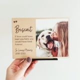 Personalized Pet Memorial Plaque