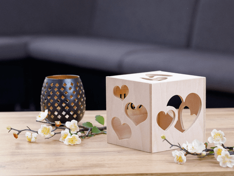 5th Anniversary Gift for Her for Him, Anniversary Gift for Wife for Husband, 5 Year Anniversary Gift for Women or Men, Wood Anniversary Gift