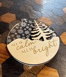 Dog memoral Paw Print Xmas Tree