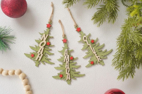 Custom Ornament Christmas Tree