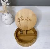 PERSONALISED JEWELLERY WOODEN BOX - WGH49