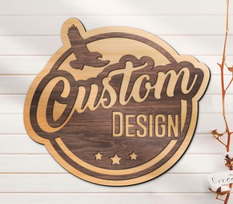  Custom Logo Desgin 3D 