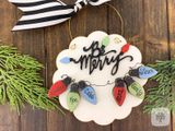 Personalized Large Family or Grandkids Christmas Ornament