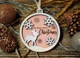 Deer Baby First Christmas Ornament