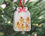 Personalized Christmas Ornament 2023, Cookie Jar Ornament, Family Gift, Family Ornament, Gingerbread Cookies Ornament for Family,3D Ornament