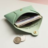 WOMEN'S PERSONALISED LEATHER COIN PURSE - LGH26