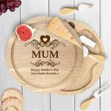 PERSONALISED WOODEN KITCHEN CHOPPING BOARD - WGH35