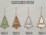 Personalized Christmas Tree Stocking Tags