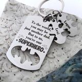 PERSONALISED METAL KEYCHAIN FOR DADDY - LGH58