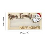 Personalized Santa Christmas Money Holder
