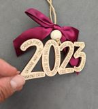 2023 Year in Review Themed Ornament
