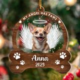 You Left Paw Prints Dog memorial Ornament