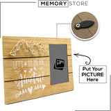 PERSONALISED WOODEN PHOTO FRAME - WGH48