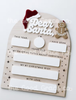 Customized Dear Santa Wooden Sign for Kids