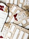 Customized Dear Santa Wooden Sign for Kids