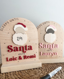 Christmas Countdown | Sleeps until Santa Dry Erase