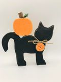 Halloween Black Cat Decor