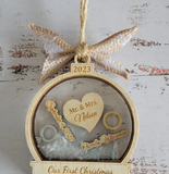 First Christmas Married Ornament 2023