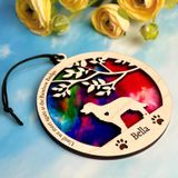 Dog Memorial Suncatcher